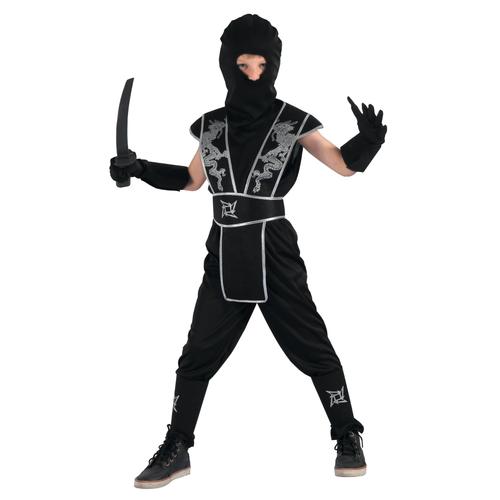 Déguisement Ninja Étoile Shuriken Garçon - Taille: S 4-6 Ans (110-120 Cm)