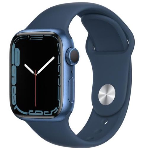 Apple Watch S7 45 Blue Al Aby Sp Gp