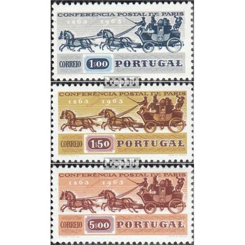 Portugal 938-940 (Édition Complète) Oblitéré 1963 Post Conférence