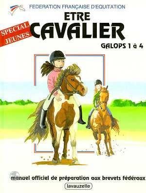 Livres équitation : livre galop 1 à 4 (passage de galop), livre