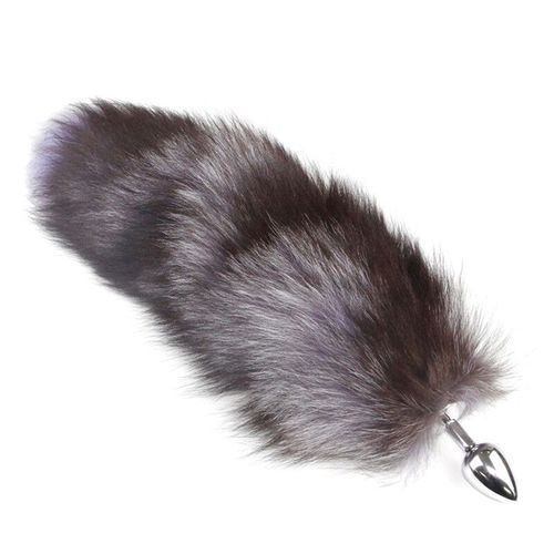 Masque De Renard En Métal Pour Femme,Jouets Sexuels,Cosplay,Queue,Plug Anal,Anus,Demi-Masque De Chat,Fête,Sexy,Adulte,Jeu,Bdsm - Type Stainlescoffeesilver