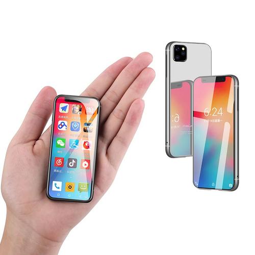 Melrose 2019 3.4 pouces Android 8.1 Face ID Dual SIM 32 Go Blanc