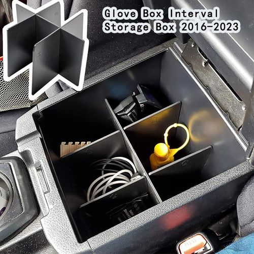 Intérieur Automatique Pour Toyota Tacoma 2016 2017 2018 2019 2020 20212022 2023 Accessoires Console Centrale Plateau Organisateur Boîtes - Type Glove Box Dividers 2