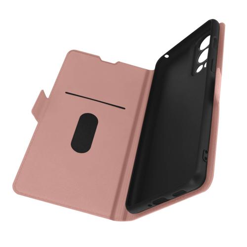 Étui Oneplus Nord 2 Porte-Cartes Support Vidéo Double Languette Rose Gold