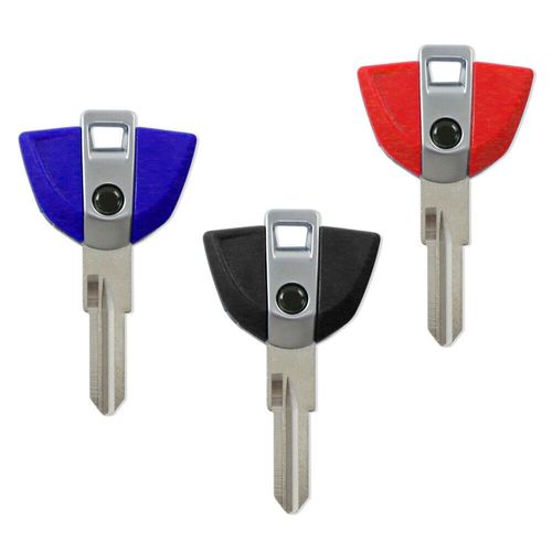Embryon De Lame Vierge De Moto Non Coupée,Clé Vierge Adaptée À La Bmw C600 G310gs G310r G650gs K1300gt K1300r S1000rr Hp4 - Type Black Red Blue