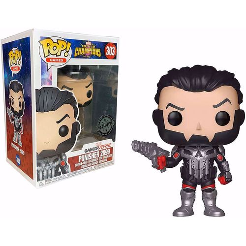 Funko Pop Punisher 2099 Games 303 Marvel Contest Of Champions