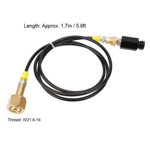 Adaptateur de tuyau de Soda W21.8 filetage, Kit d'adaptateur de tuyau externe pour Machine à Soda, cuisine, fabrication de Soda, fermenteur
