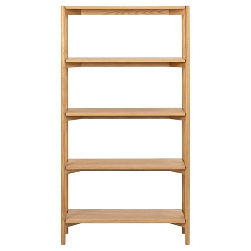 Etagère 4 Niveaux 86x30x160 Cm En Chêne