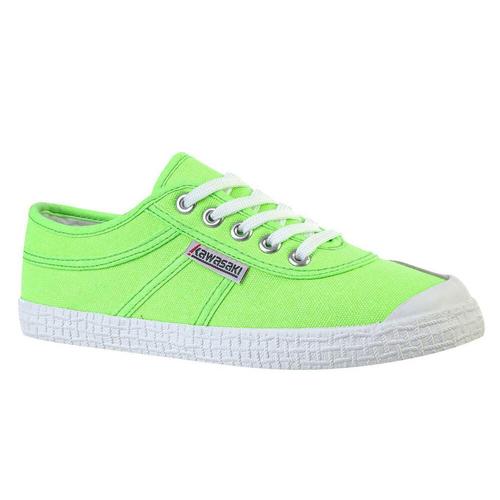 Kawasaki Footwear Original Neon Canvas Green Gecko