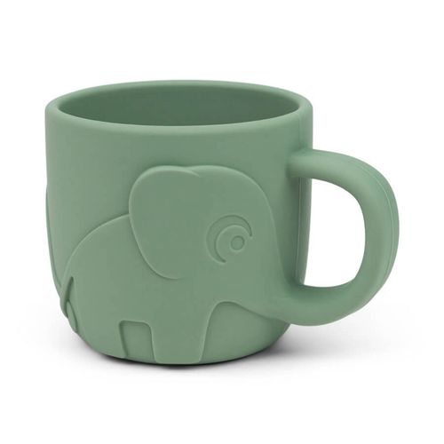 Tasse Bébé En Silicone Peekaboo Elphee Green - Done By Deer