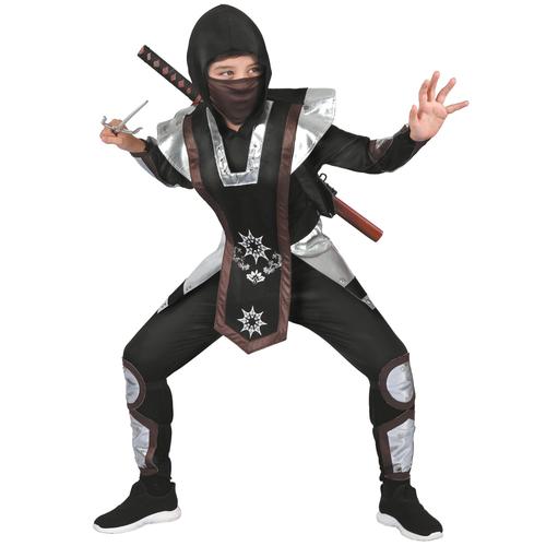Déguisement Ninja Garçon - Taille: Xs 3-4 Ans (92-104 Cm)