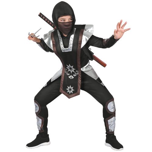 Déguisement Ninja Garçon - Taille: M 7-9 Ans (120-130 Cm)