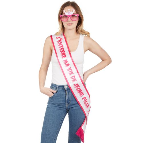 Echarpe Rose J'enterre Ma Vie De Jeune Fille