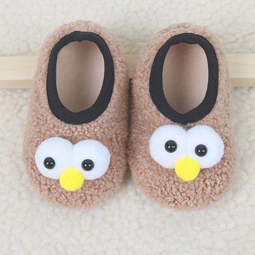 Chaussons D'intérieur Chauds En Peluche Pour Enfants,Chaussons De Sol Pour Tout-Petits,Chaussures De Marche Souples Pour Enfants,Garçons Et Filles,Hiver - Type A1 S