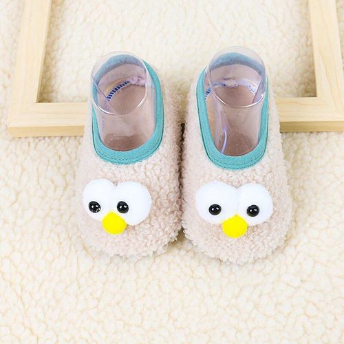 Chaussons D'intérieur Chauds En Peluche Pour Enfants,Chaussons De Sol Pour Tout-Petits,Chaussures De Marche Souples Pour Enfants,Garçons Et Filles,Hiver - Type A7 L