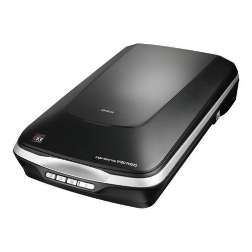 Epson Perfection V500 Photo - Scanner à plat - CCD - A4/Letter - 6400 dpi x 9600 dpi - USB 2.0