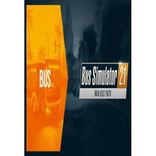 Bus Simulator 21 - Man Bus Pack (Extension/Dlc) - Steam - Jeu En Téléchargement - Ordinateur Pc