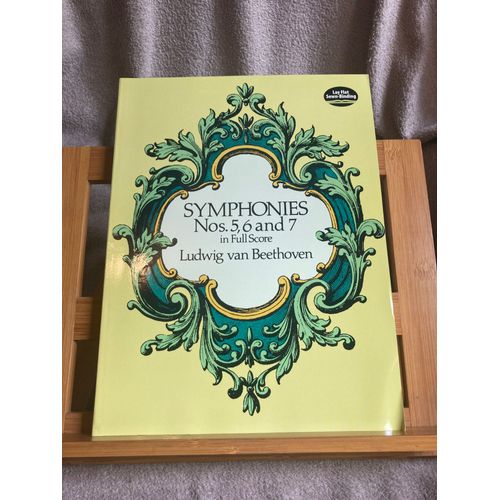 Beethoven Symphonies 5 À 7 Partition D'orchestre Éditions Dover