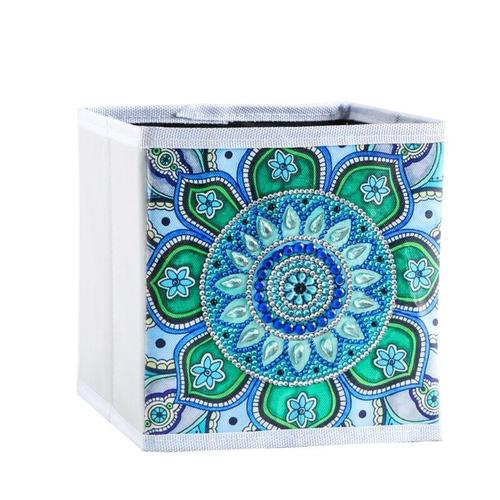 Boîte de rangement pliable pour peinture diamant, Cube jouet, boîte de bricolage 5D