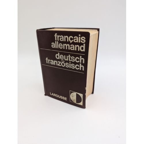 Livre Dictionnaire Larousse Français Allemand (Collection Apollo)