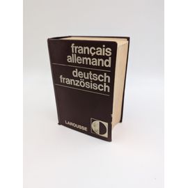 Livre Dictionnaire Larousse Français Allemand (Collection Apollo)