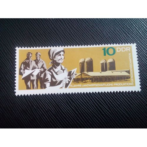 Timbre Allemagne / Rda Yt 1030 Conseil De La Production Agricole 1967 ( 0050305 )