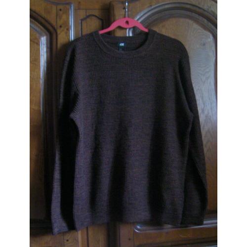 Pull Marron H&m - Taille M