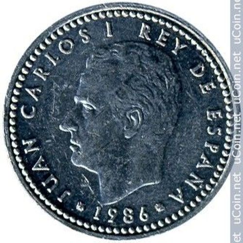 Espagne = Pièce De Monnaie De Collection De 1 Peseta , En Aluminium, Année 1989, Roi Juan Carlos