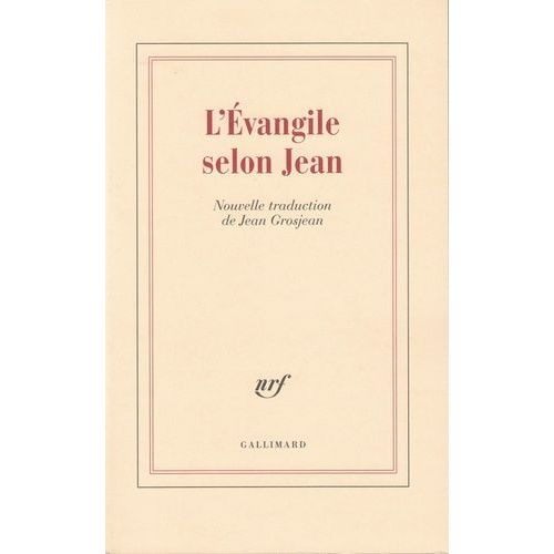 L'evangile Selon Jean