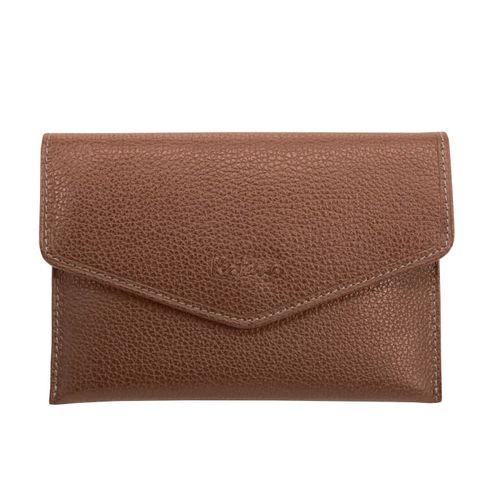 Pochette pour carte grise KATANA en cuir grainé réf 953104 marron (11 coul. disp.)