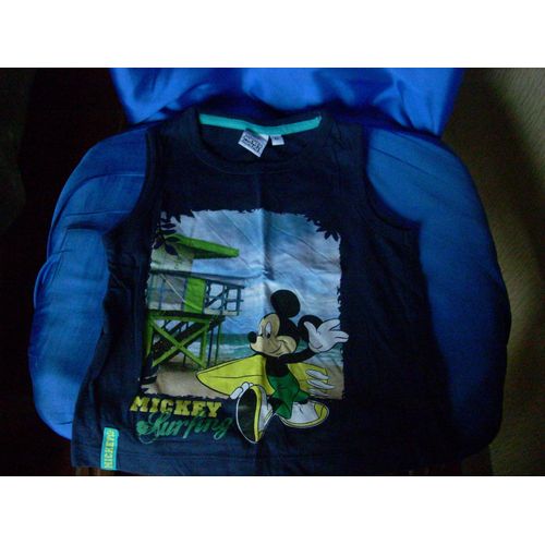 Debardeur Disney Mickey Mouse 4 Ans.