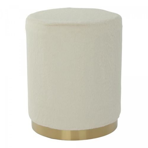 Tabouret Semi Artisanal Zage 36x36x44 Bleu Clair
