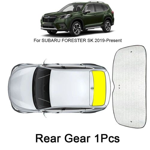 Pare-Soleil De Voiture,Housse De Protection Uv Pour Subaru Forester Sj Sk 2013 - 2025,Rideau De Fenêtre,Pare-Brise,Accessoires De Voiture - Type 1pc Rear 19-25