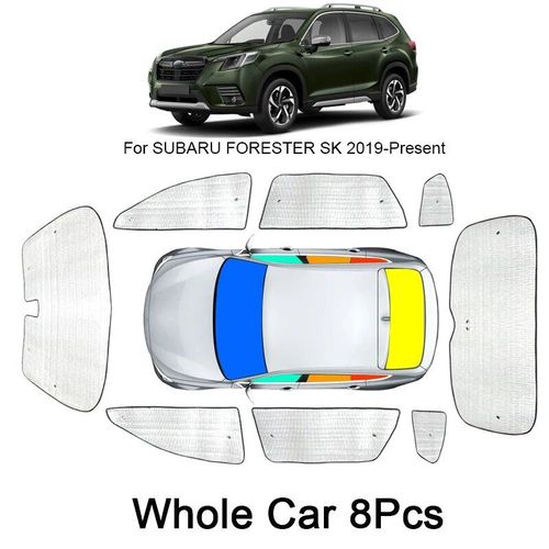 Pare-Soleil De Voiture,Housse De Protection Uv Pour Subaru Forester Sj Sk 2013 - 2025,Rideau De Fenêtre,Pare-Brise,Accessoires De Voiture - Type Whole Car 19-25