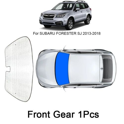 Pare-Soleil De Voiture,Housse De Protection Uv Pour Subaru Forester Sj Sk 2013 - 2025,Rideau De Fenêtre,Pare-Brise,Accessoires De Voiture - Type 1pc Front 13-18