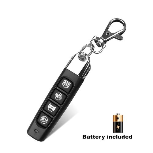 Télécommande de clonage RF sans fil,clé émetteur pour voiture,porte de garage,moto électrique,4 canaux,433MHz #B
