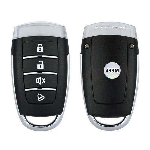 Télécommande de clonage RF sans fil,clé émetteur pour voiture,porte de garage,moto électrique,4 canaux,433MHz #H