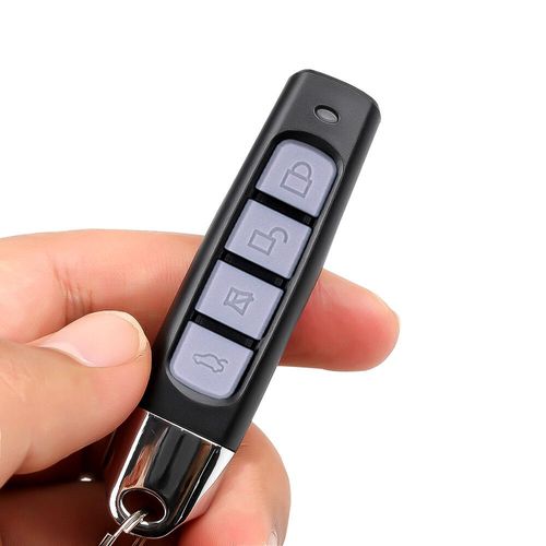 Télécommande de clonage RF sans fil,clé émetteur pour voiture,porte de garage,moto électrique,4 canaux,433MHz #F