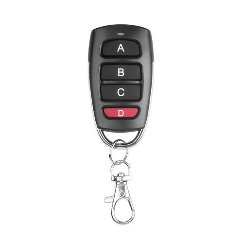 Télécommande de clonage RF sans fil,émetteur pour voiture,porte de garage,moto électrique,4 canaux,433MHz #A