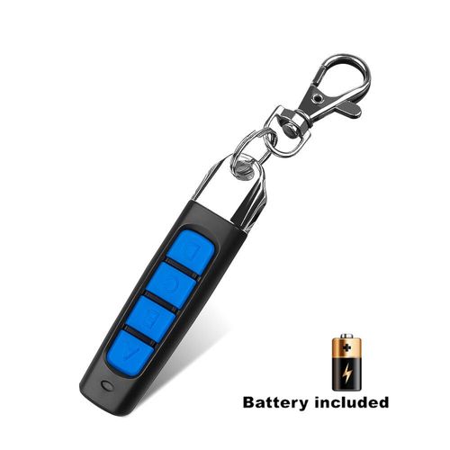 Télécommande de clonage ABCD,clé émetteur sans fil RF,porte de garage de voiture,rouge,noir,bleu,4 canaux,433MHz #A