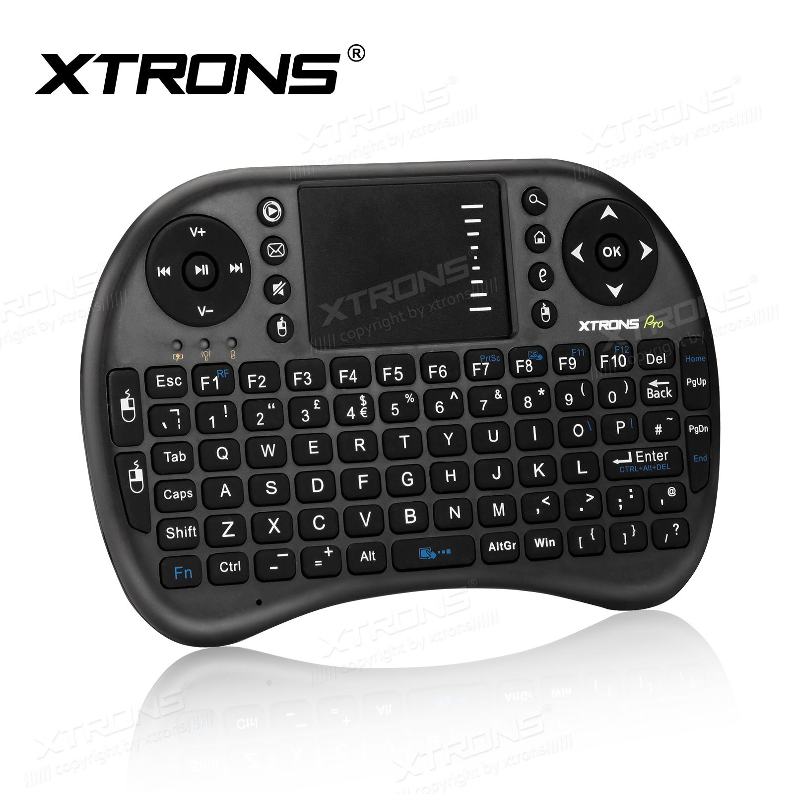 Xtrons-Mini Tlcommande Sans Fil,Clavier Et Souris,Touchsub... - 4