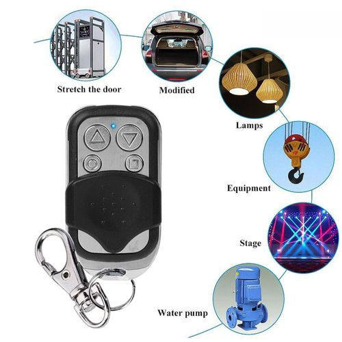 Télécommande universelle sans fil pour portail de garage,code de copie,émetteur RF de clonage de porte électrique,4 canaux,433MHz #B