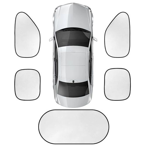 Juste De Pare-Soleil De Voiture Pour Subaru Forester Xv Outback,Accessoires Automobiles,Ensemble De 5 Pièces,Wrx Tribeca Droorg Brz Crosstrek Exiga Ascent - Type No Logo
