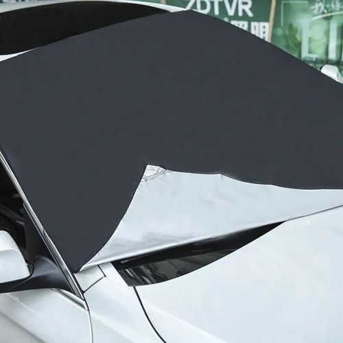 Pare-Brise Magnétique Universel Pour Voiture,Pare-Soleil Automatique,Couverture De Neige Et De Glace,Anti-Buée,Anti-Duplex,Pare-Soleil Avant - Type Black