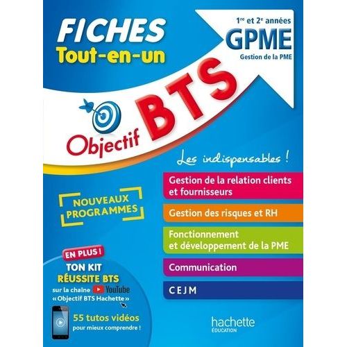 Gpme 1re Et 2e Années - Fiches Tout-En-Un
