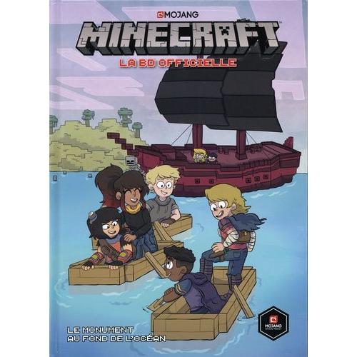 Minecraft - La Bd Officielle Tome 2 - Le Monument Au Fond De L'océan - Avec Une Carte Exclusive Offerte