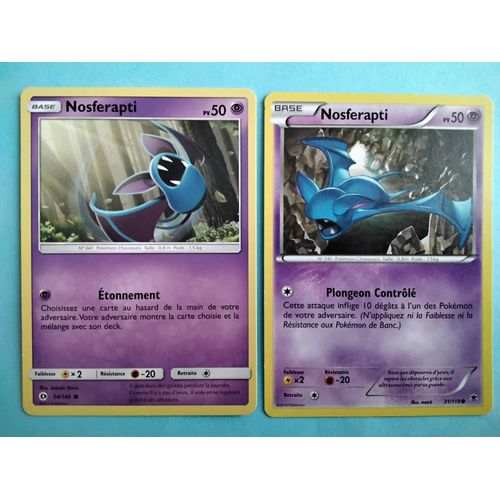 Cartes Pokémon N° 041 Nosferapti