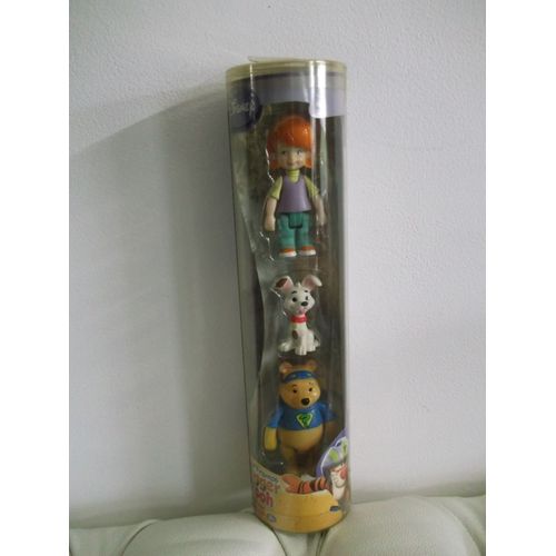 Pack 3  Figurines My Friends Tigger & Pooh / Tigrou & Winnie  L'ourson - Fisher-Price - Disney - 2008
