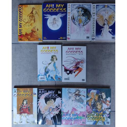 Bd - Manga - Série "Ah My Goddess!" (10 Tomes : N° 14 À 17, 21 À 22, 24 À 27)