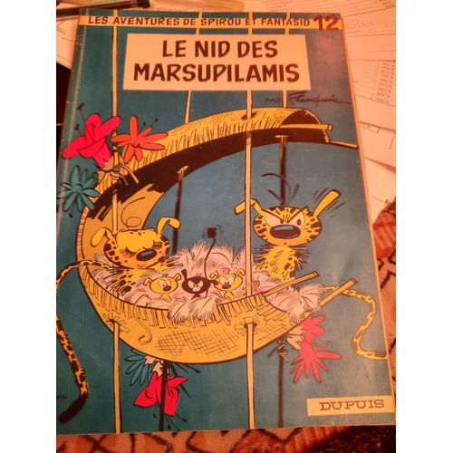 Spirou Et Fantasio Le Nid Des Marsupilamis 1972